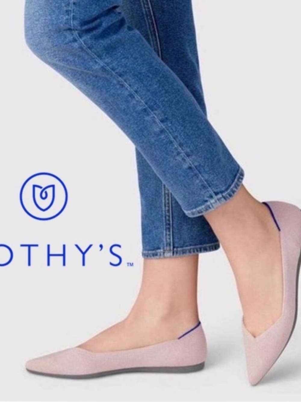 Rothys Petal Pink Solid Point, EUC - Picture 3 of 16